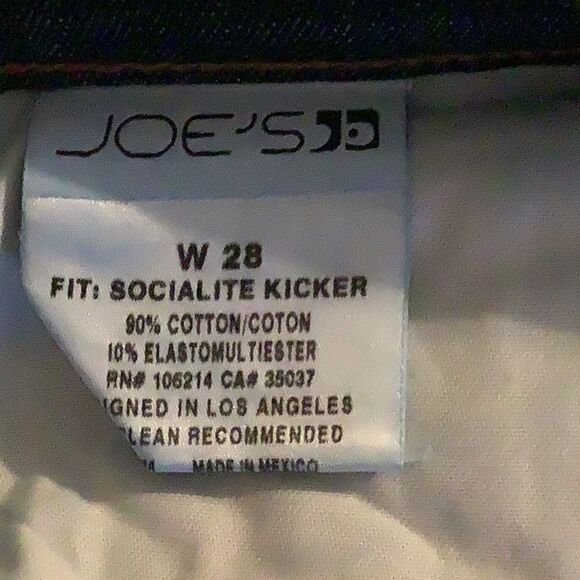 Joe B Social Light Kicker Blue Jeans. Size 28 - Picture 3 of 6